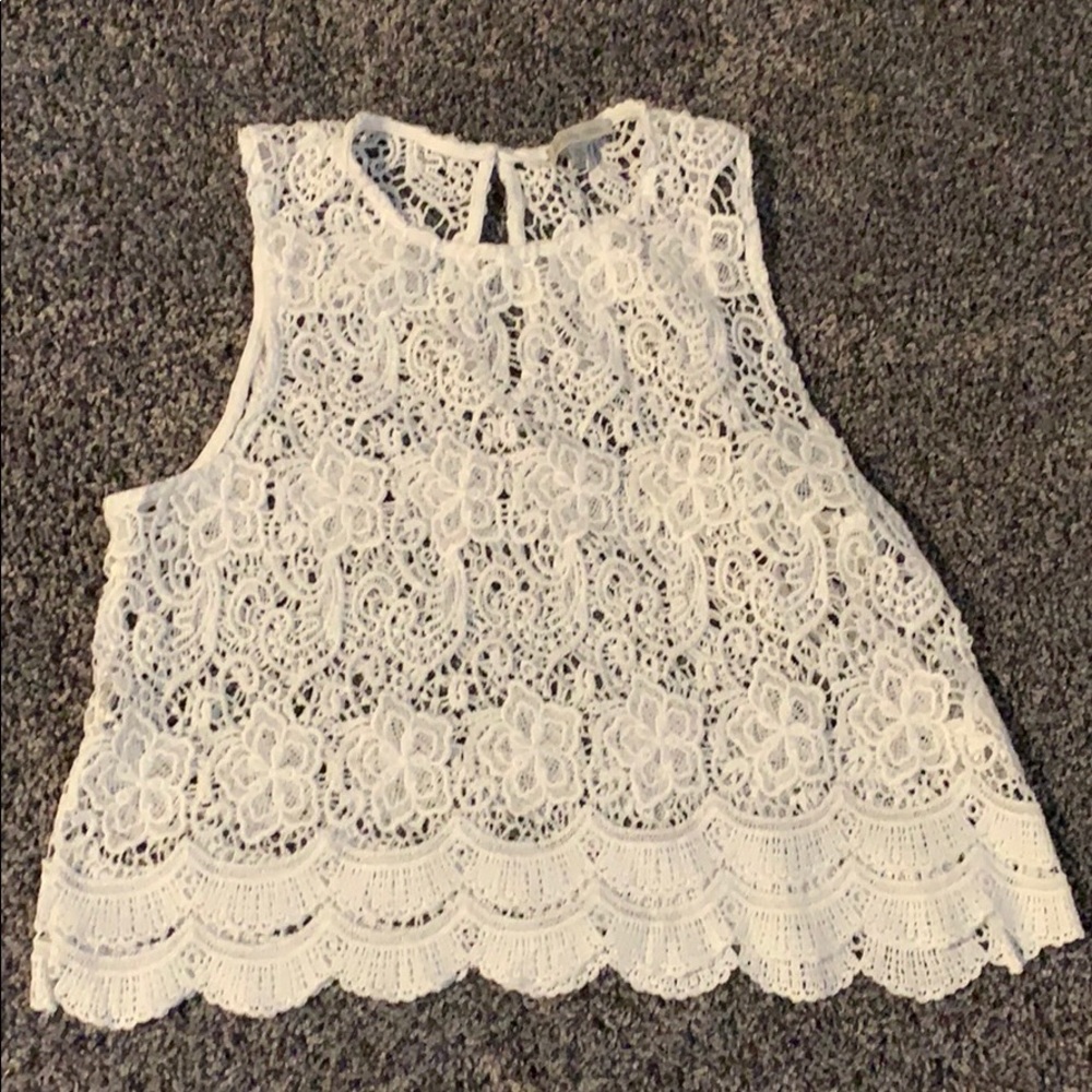 See through tank top!